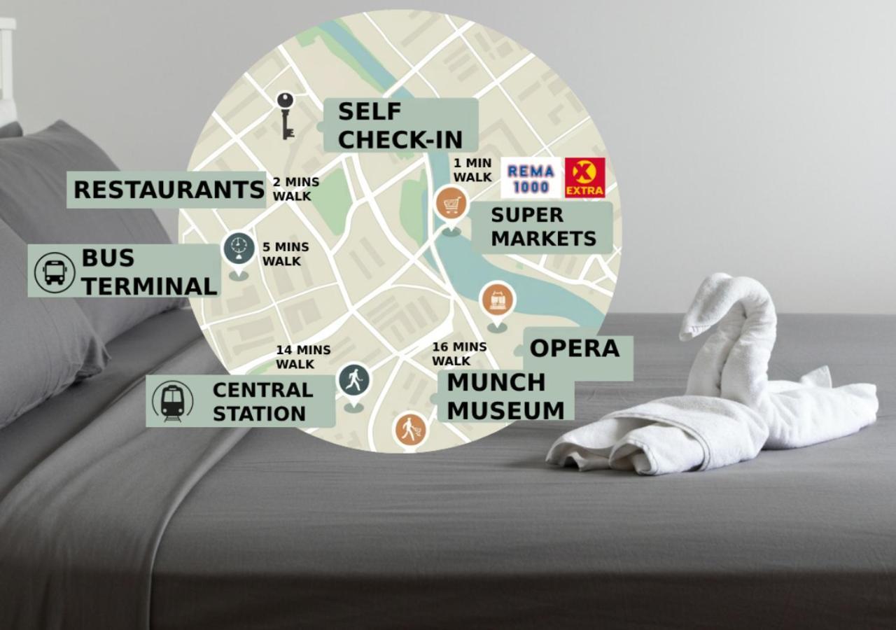 Central And Cozy Next To Oslo S Экстерьер фото